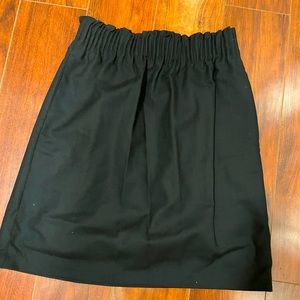 J-Crew black skirt